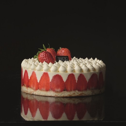 Le fraisier à la chantilly