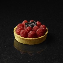 La tartelette aux framboises