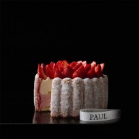 La Charlotte vanille fraise